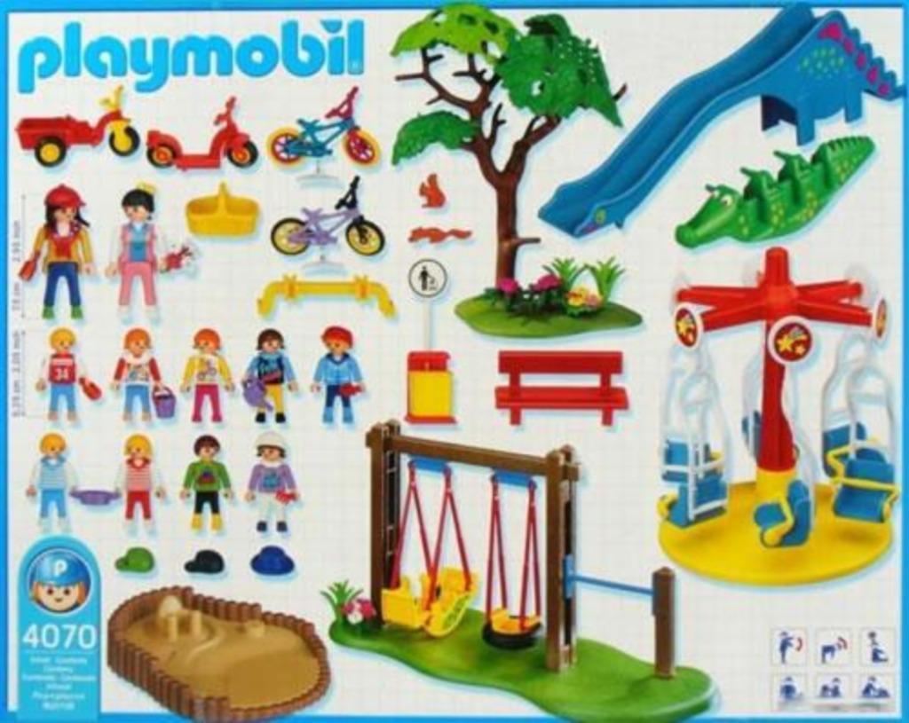 C Fantasiemateriaal: C051 Playmobil speeltuin